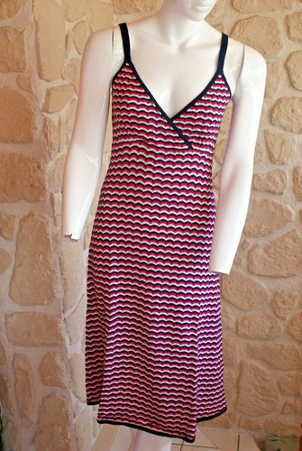 Robe rose bleu blanc - robe,