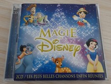 2 CD ALBUM LA MAGIE DE DISNEY LES PLUS BELLES CHANSONS 40 TITRES 2009