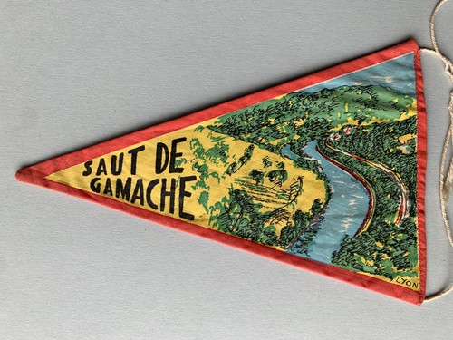 Fanion saut gamache doubs - fanion,