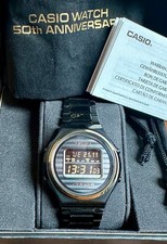 Casio Casiotron 50th Anniversary – Solar – RARE Limited Ed. – 1st Owner