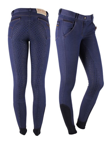 Qhp lady breeches denim - lady,