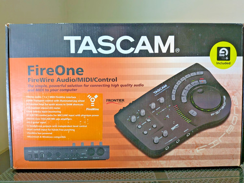 Tascam fireone audio - tascam, audio/midi