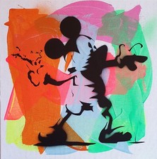 PyB signed MICKEY BANKSY