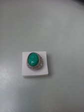 grosse bague métal argenté