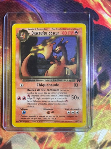 Dracaufeu obscur rare - dracaufeu,