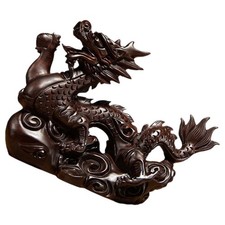  Sculpture de dragon en bois