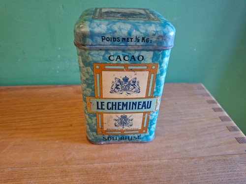 Boite tole litho cacao - boite,