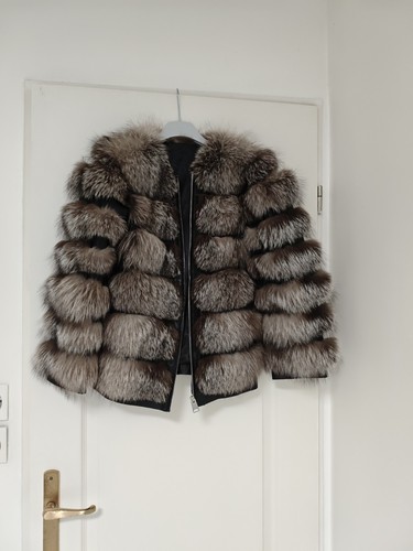 Veste doudoune femme fourrure