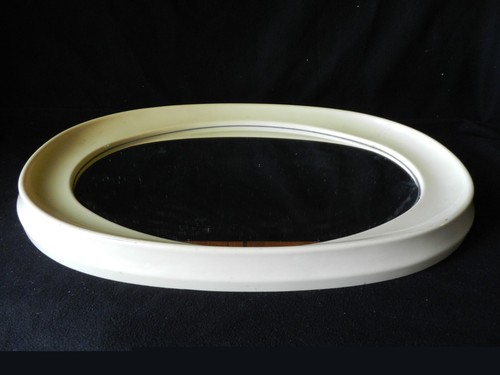 Ancien miroir ovale type - ancien,
