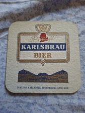 Sous-bock bière Karlsbräu bière Karlsbrau