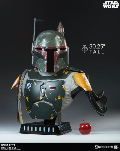 Statue buste lifesize boba - lifesize,