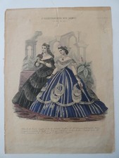 Gravure de mode ancienne
