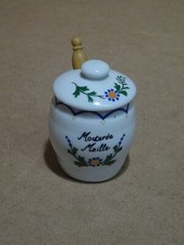 Ancien pot de moutarde en