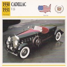 CADILLAC V 16 - USA 1930/31 -