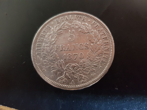 Francs argent ceres avec - 5,