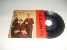 THE BEATLES (FROM ME TO YOU)  EP LABEL  BLEU   LANGUETTE  ORIGINAL BIEM   1963