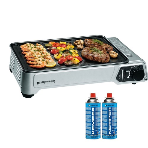 Plancha portable gaz 2300w - gaz,