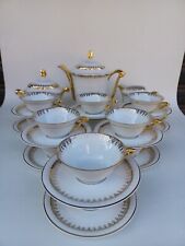 Service A Cafe En Porcelaine