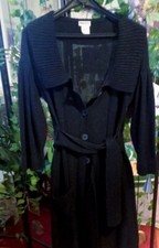 Robe Manteau en Coton Épais