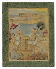 Indien Peinture Miniature De