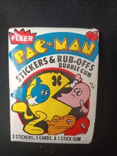 1980 fleer pacman pack booster