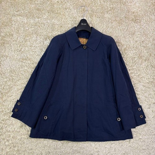 Trench burberrys coton - trench, bleu