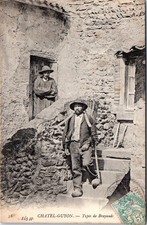 63 CHATELGUYON - un types de brayauds.