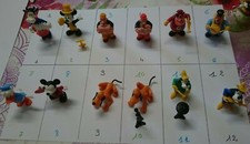 Au choix 1  figurine kinder surprise ancien :  Donald Mickey Pluto Dingo Anabell