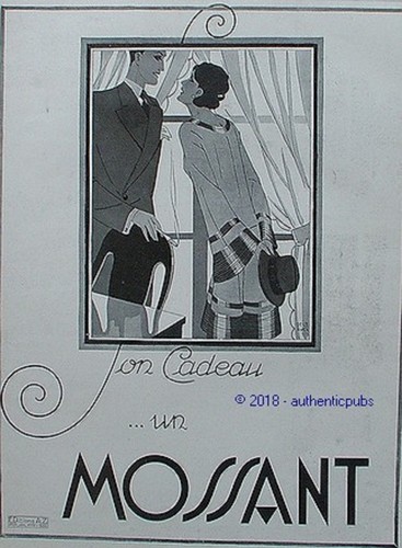 Publicite mossant chapeau son - mossant,