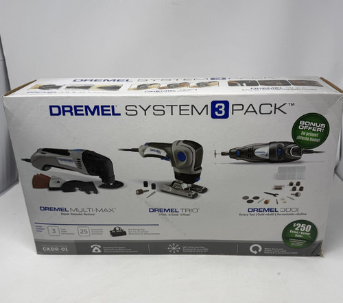Dremel system pack - 3, multi-max
