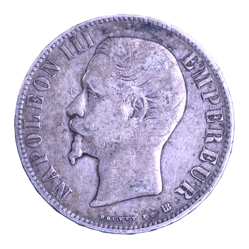 Second empire francs - 5,