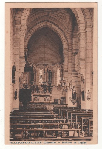 Cpa villebois lavalette - cpa, villebois-lavalette