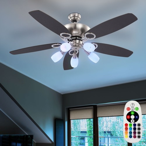 Ventilateur plafond led - de,