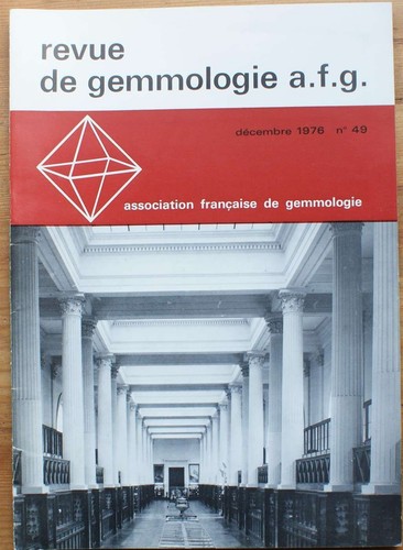 019148 revue gemmologie - -,