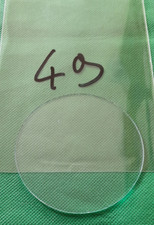 1 Ancien VERRE ROND PLAT