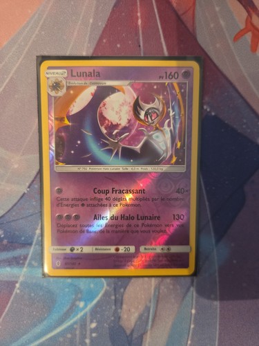 Carte pokémon lunala 145 - carte,