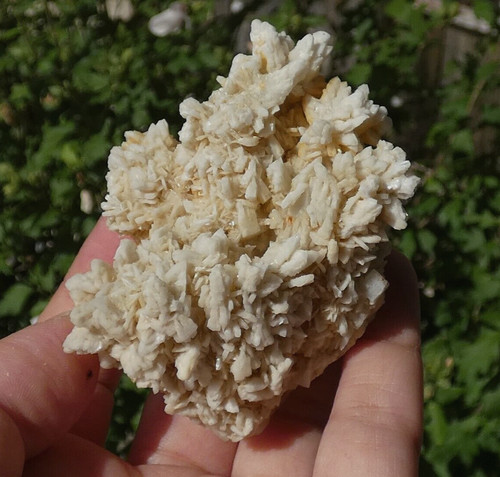 Cristallisation baryte orange - cristallisation,