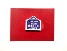 Fève PLAQUE LE MOULIN A HUILE