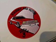 Patch Écusson Thermocollant Brodé Ford Torino Starsky Et Hutch Zebra 3  9cm
