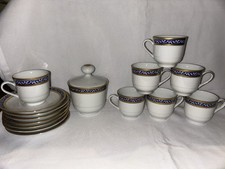 Série de 7 tasses à café et