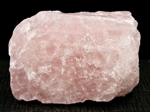 Quartz rose brut madagascar - quartz,