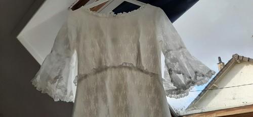 Robe mariée vintage 1978 - robe,