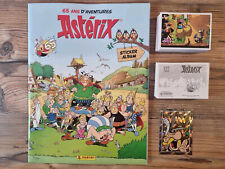 Panini Asterix 65 ans d'aventures Album vide souple + 264 stickers set complet