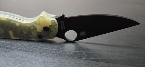 Spyderco paramilitary knife - paramilitary, 2