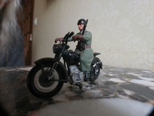 Elastolin motard armée suisse