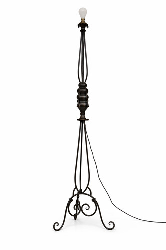 Lampadaire fer forgé - lampadaire, en