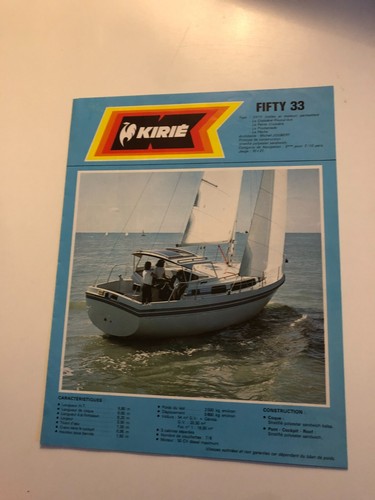 Kirie fifty 1982 bateau - 33,