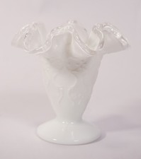 Vintage Fenton Silver Crest
