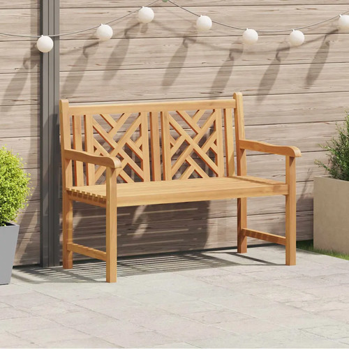 Banc jardin bois teck - de,