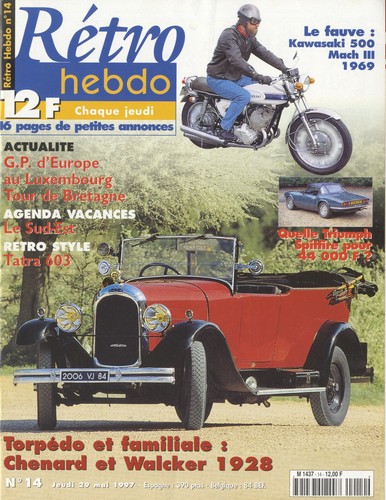 Retro hebdo 05 1997 - retro, n°14